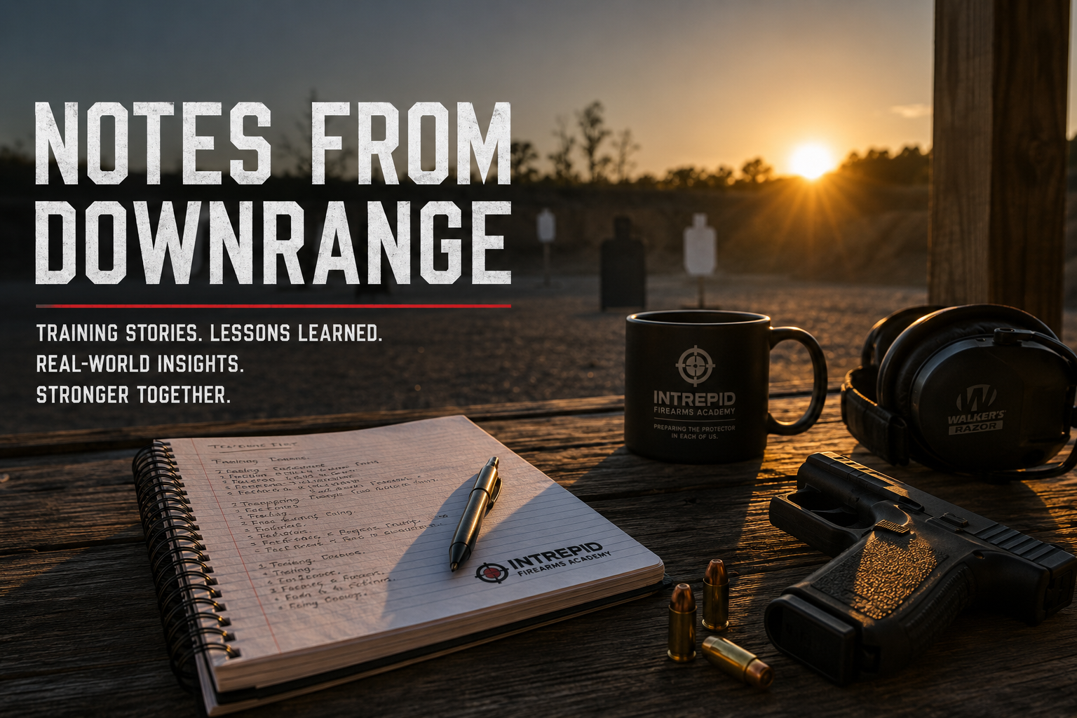 Notes from Downrange Hero Image Notes from Downrange Hero Image