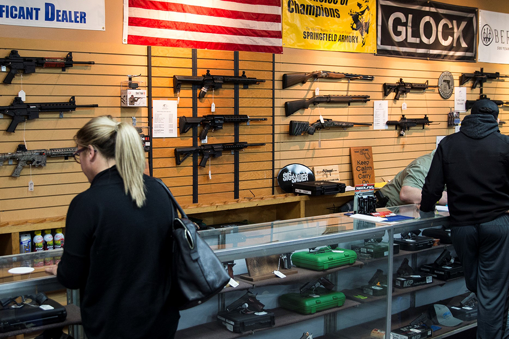 Gun Store Counter